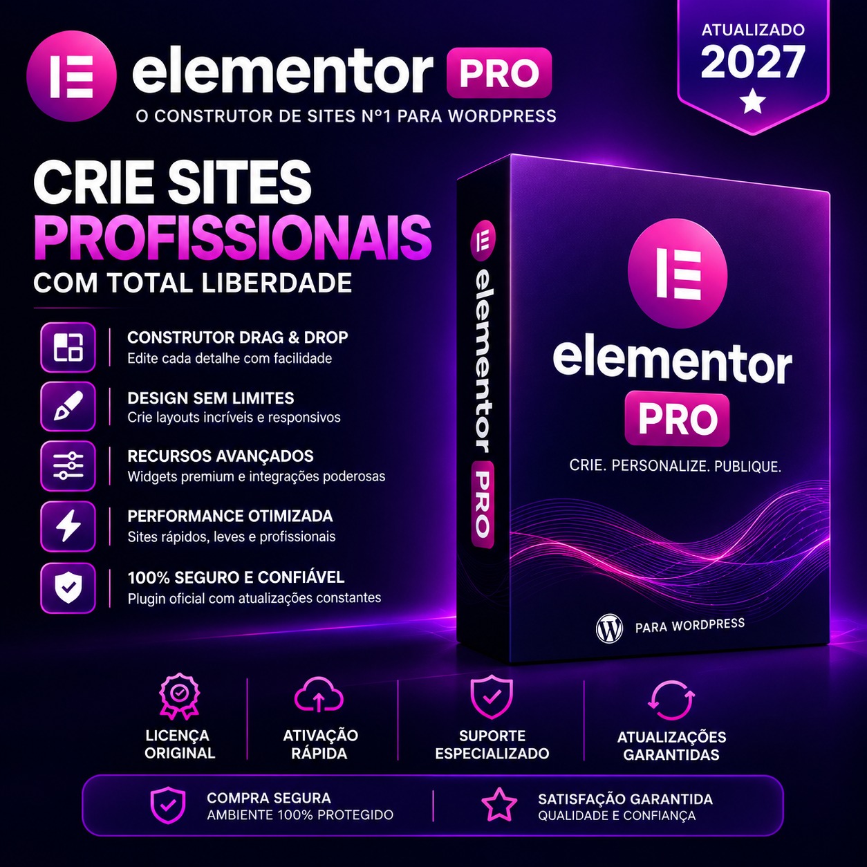 Elementor Pro -Atualizado